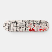 gedrehte Reklametafel Skateboard (Horizontal)