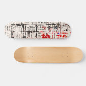 gedrehte Reklametafel Skateboard (Horizontal)