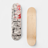gedrehte Reklametafel Skateboard (Vorderseite)