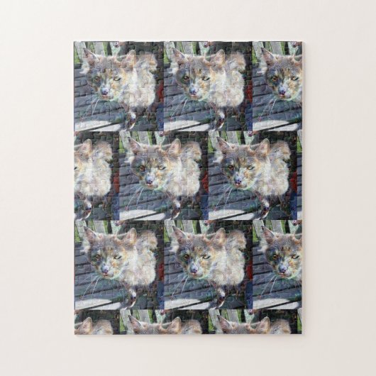 gedrehter Diner Puzzle (Vertikal)