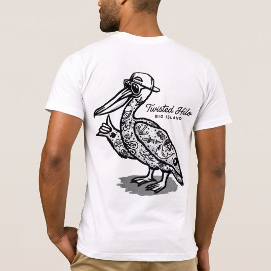 GEDREHTER HILO T-Shirt (Rückseite)