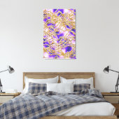 Gedrehtes Seilmuster  Leinwanddruck (Insitu (Schlafzimmer))