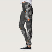 Gedruckt "Geometric Grid Funk" Leggings (Links)