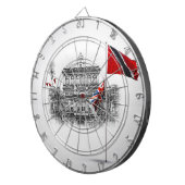 GEDRÜCKT: TRINIDAD & TOBAGO 8.31.62 DARTSCHEIBE (Vorderseite rechts)