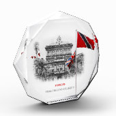 GEDRÜCKT: TRINIDAD & TOBAGO 8.31.62 FOTOBLOCK (Links)