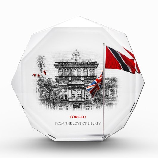 GEDRÜCKT: TRINIDAD & TOBAGO 8.31.62 FOTOBLOCK (Vorderseite)