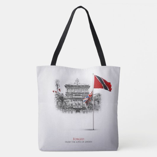 GEDRÜCKT: TRINIDAD & TOBAGO 8.31.62 TASCHE (Rückseite)