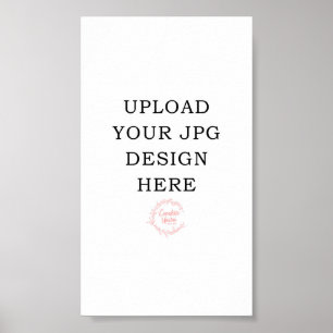 Gedruckte 4x7 digitale Datei Einladung, Reiseplan, Poster