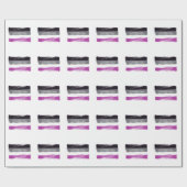 GEDRUCKTE ASEXUELLE PRIDE FLAG GESCHENKPAPIER (Flach)