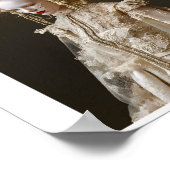 Gedruckte Avantgarde-gotische Barockfrau 120 Poster (Ecke)