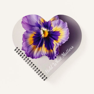 Gedruckte Blumen-Erinnerung | Sentimentale botanis Notizblock