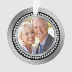 Gedruckte Diamanten - Ornament zum 25. Jahrestag d