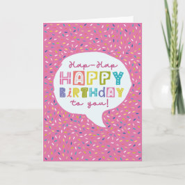 Gedruckte Geburtskarte | Alles Gute zum Geburtstag Einladung