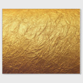 Gedruckte Imitate Goldfolie Moderne Hochzeitsfeier Geschenkpapier (Flach)