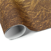 Gedruckte Imitate Goldfolie Moderne Hochzeitsfeier Geschenkpapier (Rolleneckpunkt)