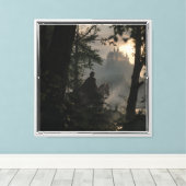 Gedruckte Leinwand (Insitu (Holzboden))