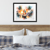 Gedruckte Leinwand (Insitu (Schlafzimmer))