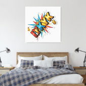 Gedruckte Leinwand auf Spannrahmen (Insitu (Schlafzimmer))