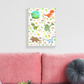 Gedruckte Leinwand Dinosaurier (Insitu (Wohnzimmer))