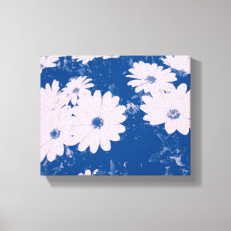 Gedruckte Leinwand mit schönem Blumenbild
