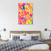 Gedruckte Leinwand Tulpen (Insitu (Schlafzimmer))