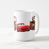 **"Gedruckte Tasse für Autofahrer: (VorderseiteRechts)