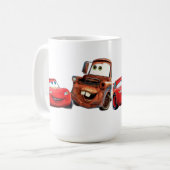 **"Gedruckte Tasse für Autofahrer: (Vorderseite Links)