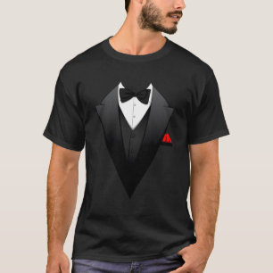 Gedruckter Anzug Smoking Geschäftskleidung Für Män T-Shirt