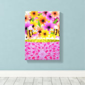 Gedruckter Canvas Muttertag Leinwanddruck (Insitu (Holzboden))