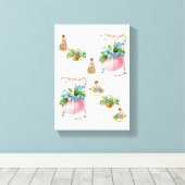 Gedruckter Canvas-Ostertag Leinwanddruck (Insitu (Holzboden))