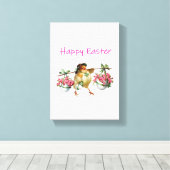 Gedruckter Canvas-Ostertag Leinwanddruck (Insitu (Holzboden))