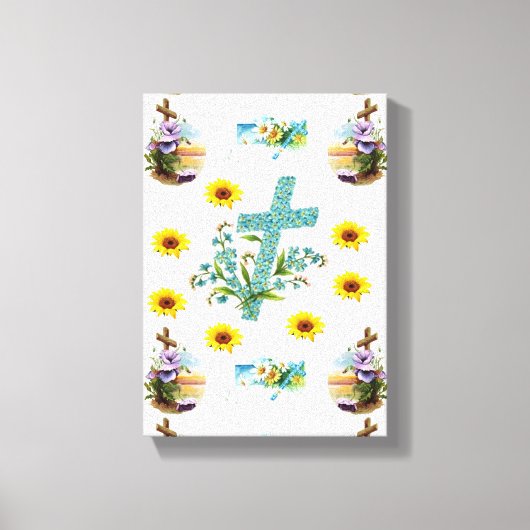 Gedruckter Canvas-Ostertag Leinwanddruck (Vorderseite)