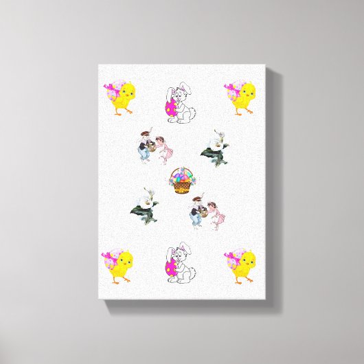 Gedruckter Canvas-Ostertag Leinwanddruck (Vorderseite)