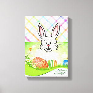 Gedruckter Canvas-Ostertag Leinwanddruck
