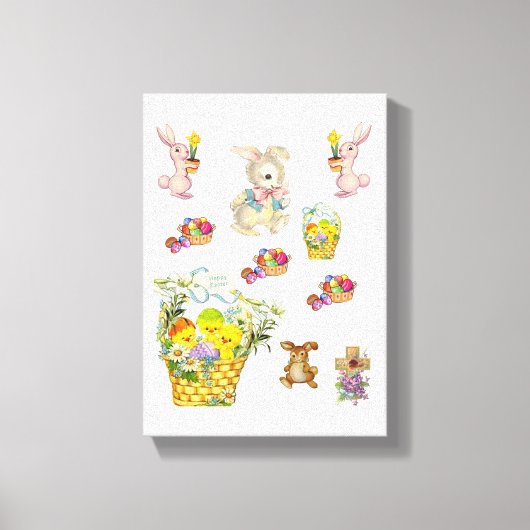 Gedruckter Canvas-Ostertag Leinwanddruck (Vorderseite)