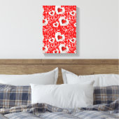 Gedruckter Canvas Valentinstag Leinwanddruck (Insitu (Schlafzimmer))