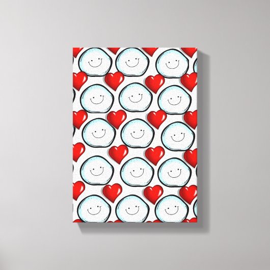 Gedruckter Canvas Valentinstag Leinwanddruck (Vorderseite)