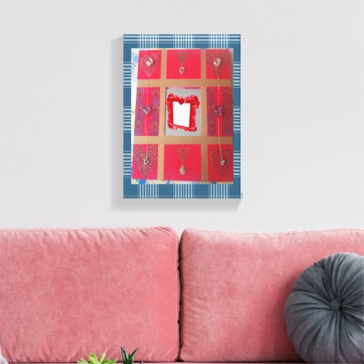 Gedruckter Canvas Valentinstag Leinwanddruck (Insitu (Wohnzimmer))