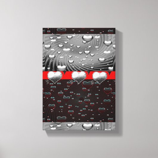 Gedruckter Canvas Valentinstag Leinwanddruck (Vorderseite)