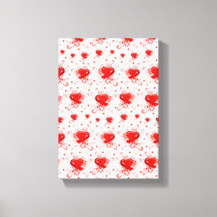 Gedruckter Canvas Valentinstag Leinwanddruck