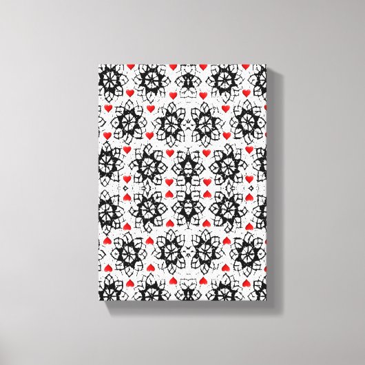 Gedruckter Canvas Valentinstag Leinwanddruck (Vorderseite)