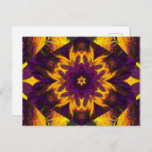 GEDRUCKTER LOTUS 7 POSTKARTE (Vorne/Hinten)