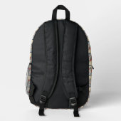 Gedruckter Rucksack (Rückseite)