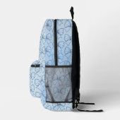 Gedruckter Rucksack mit Krawatte (Rechts)