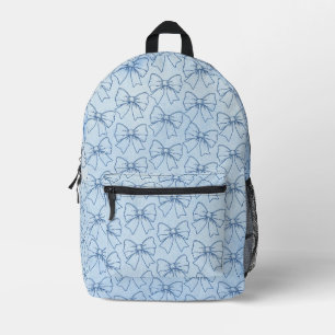 Gedruckter Rucksack mit Krawatte