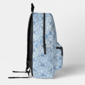 Gedruckter Rucksack mit Krawatte (Links)