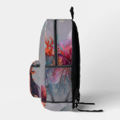 Gedruckter Rucksack unter Meerwasserfarbe (Rechts)