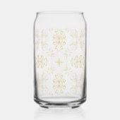 Gedrucktes Dosen Glas (Vorderseite)