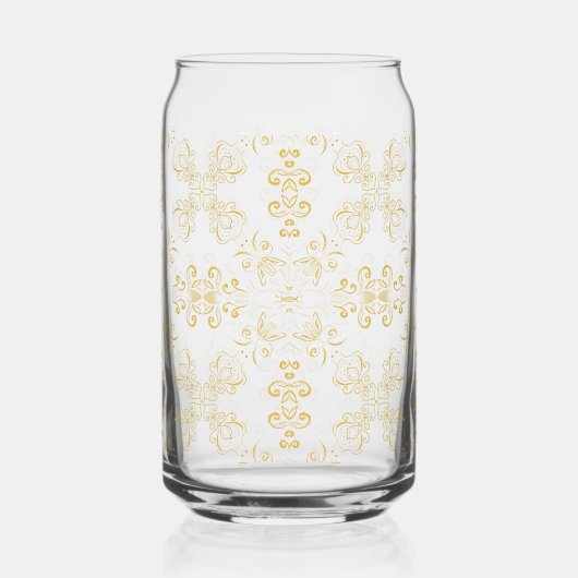 Gedrucktes Dosen Glas (Rechts)
