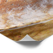 **"Geduld am Wasser: Zwei kleine graue Otters Poster (Ecke)